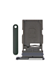 Purchase the single SIM card tray for Galaxy S23 Ultra in green.