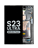 Grab wholesale deals on the OLED assembly with frame for Galaxy S23 Ultra S918 in phantom black. Service pack.