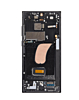 OLED Assembly with Frame for Galaxy S23 Ultra (S918) (GRAPHITE) (Aftermarket Pro Soft Oled / 120HZ)
