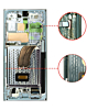OLED Assembly with Frame for Galaxy S23 Ultra (S918) (SKY BLUE) (Aftermarket OLED)