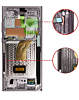 OLED Assembly with Frame for Galaxy S23 Ultra (S918) (LAVENDER) (Aftermarket OLED)