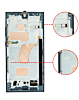 LCD Assembly with Frame for Galaxy S23 Ultra (S918) (PHANTOM BLACK) (Aftermarket Incell) (Does not support Fingerprint)