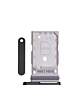 Grab the wholesale deals on the dual SIM card tray for Galaxy S24 FE in graphite.