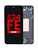 Buy the OLED Assembly with Frame for Galaxy S24 FE 5G S721 in Graphite, Aftermarket OLED.
