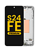 Stock up on the OLED assembly with frame for Galaxy S24 FE 5G S721 in gray, premium.