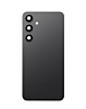 Shop the Back Glass with Camera Lens and Adhesive for Galaxy S24 Plus, no logo, in onyx black.
