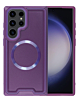 Non-Slip Translucent Matte Wireless Charging Case (PURPLE) for Galaxy S24 Ultra (Only Ground Shipping)