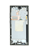 Middle Frame Housing for Galaxy S24 Ultra (Service Pack) (TITANIUM BLACK)
