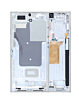 Shop the Middle Frame Housing for Galaxy S24 Ultra, service pack, in titanium gray, violet, or orange.
