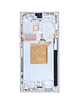 Middle Frame Housing for Galaxy S24 Ultra (Service Pack) (TITANIUM GRAY / VIOLET / ORANGE)