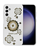 Galaxy S24 / S25 Luxury Diamond Shiny Cases - WHITE (Only Ground Shipping)