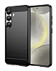 Flexible TPU Rubber Case - BLACK for Galaxy S24 / S25 (Only Ground Shipping)
