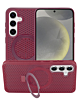 Heat Dissipation Case with Kickstand - WINE RED for Galaxy S24 / S25 (Only Ground Shipping)