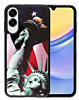 Printing Aluminum Plate Case - Statue of Liberty for Galaxy S25E (Only Ground Shipping)