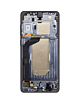 OLED Assembly with Frame for Galaxy S25 Edge (S937) (TITANIUM JETBLACK) (Premium)