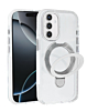 Magnetic Circle Stand with MagSafe Case for Galaxy S25FE (CLEAR) (Only Ground Shipping)
