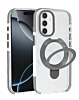 Magnetic Circle Stand with MagSafe Case for Galaxy S25FE (GRAY) (Only Ground Shipping)