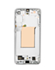 OLED Assembly with Frame for Galaxy S25 FE (S731) (WHITE) (Aftermarket Plus Soft Oled / 120Hz)
