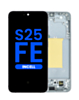 LCD Assembly with Frame for Galaxy S25 FE (S731) (JETBLACK) (Aftermarket Incell) (Does not support Fingerprint)