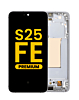 OLED Assembly with Frame for Galaxy S25 FE 5G (S731) (WHITE) (Premium)