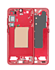 Shop the Middle Frame Housing for Galaxy S25 Plus, model S936, North American version, in coral red.