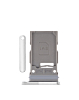 Buy the Single SIM Card Tray for Galaxy S25 and S25 Plus in silver shadow.