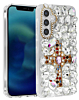 Crystal Flower Silicone Hard Case - COLORFUL for Galaxy S25 Plus (Only Ground Shipping)