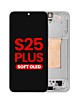 OLED Assembly with Frame for Galaxy S25 Plus (S936) (SILVER SHADOW) (Aftermarket OLED)