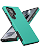 Shock Absorption Protective Dual Layer Case - TEAL for Galaxy S25 Ultra (Only Ground Shipping)