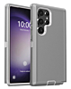 Heavy Duty Case for Galaxy S25 Ultra (DARK GRAY & WHITE) (Only Ground Shipping)