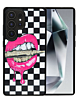 Printing Aluminum Plate Case - LIPS for Galaxy S25 Ultra (Only Ground Shipping)