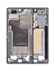 Stock up on the Middle Frame Housing for Galaxy S25 Ultra 5G, North American version, in titanium black.