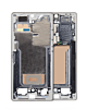 Shop the Middle Frame Housing for Galaxy S25 Ultra 5G, North American version, in titanium whitesilver.