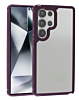 Luxury Shockproof Clear Case - PURPLE for Galaxy S25 Ultra (Only Ground Shipping)