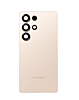 Purchase the Back Glass with Camera Lens for Galaxy S25 Ultra, US and International versions, service pack, in titanium pinkgold.