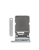 Stock up on the Single SIM Card Tray for Galaxy S25 Ultra in titanium whitesilver.