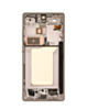 OLED Assembly with Frame for Galaxy S25 Ultra (S938) (TITANIUM PINK GOLD) (Aftermarket Pro Soft Oled / 120HZ)