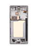 OLED Assembly with Frame for Galaxy S25 Ultra (S938) (TITANIUM SILVER) (Aftermarket Pro Soft Oled / 120HZ)