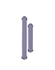 Hard Buttons (Power / Volume) for Galaxy S26 (COBALT VIOLET)