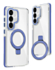 Magnetic Circle Stand with MagSafe Case - BLUE for Galaxy S26 Plus (Only Ground Shipping)