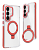 Magnetic Circle Stand with MagSafe Case - RED for Galaxy S26 Plus (Only Ground Shipping)