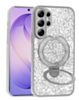 Sparkle Luxury Slim Case with Magnetic Kickstand for Galaxy S26 Ultra (SILVER) (Only Ground Shipping)