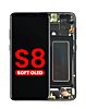 Grab wholesale deals on the OLED assembly with frame for Galaxy S8 G950 in Midnight Black, aftermarket OLED.