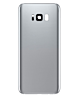 Back Glass with Camera Lens and Adhesive for Galaxy S8+ (NO LOGO) (ARCTIC SILVER)