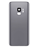 Back Glass with Camera Lens and Adhesive for Galaxy S9 (NO LOGO) (TITANIUM GRAY)