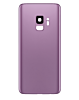 Back Glass with Camera Lens and Adhesive for Galaxy S9 (NO LOGO) (LILAC PURPLE)