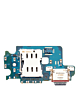 Charging Port Board With Sim Card Reader for Galaxy S24 5G (S921B) (International Version) (Premium)