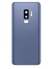 Back Glass with Camera Lens and Adhesive for Galaxy S9+ (NO LOGO) (CORAL BLUE)