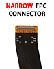 LCD Assembly without Frame (US Model / Narrow FPC Connector) (for TYPE-C Frames) for Galaxy A01 (A015 / 2020) (Premium)