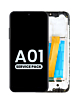 Purchase the LCD Assembly with Frame for the Galaxy A01 A015F DS 2020, Wide FPC Connector, Service Pack.
